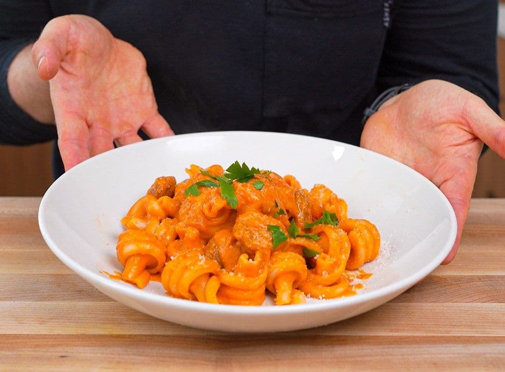 Sausage & Cream Pasta