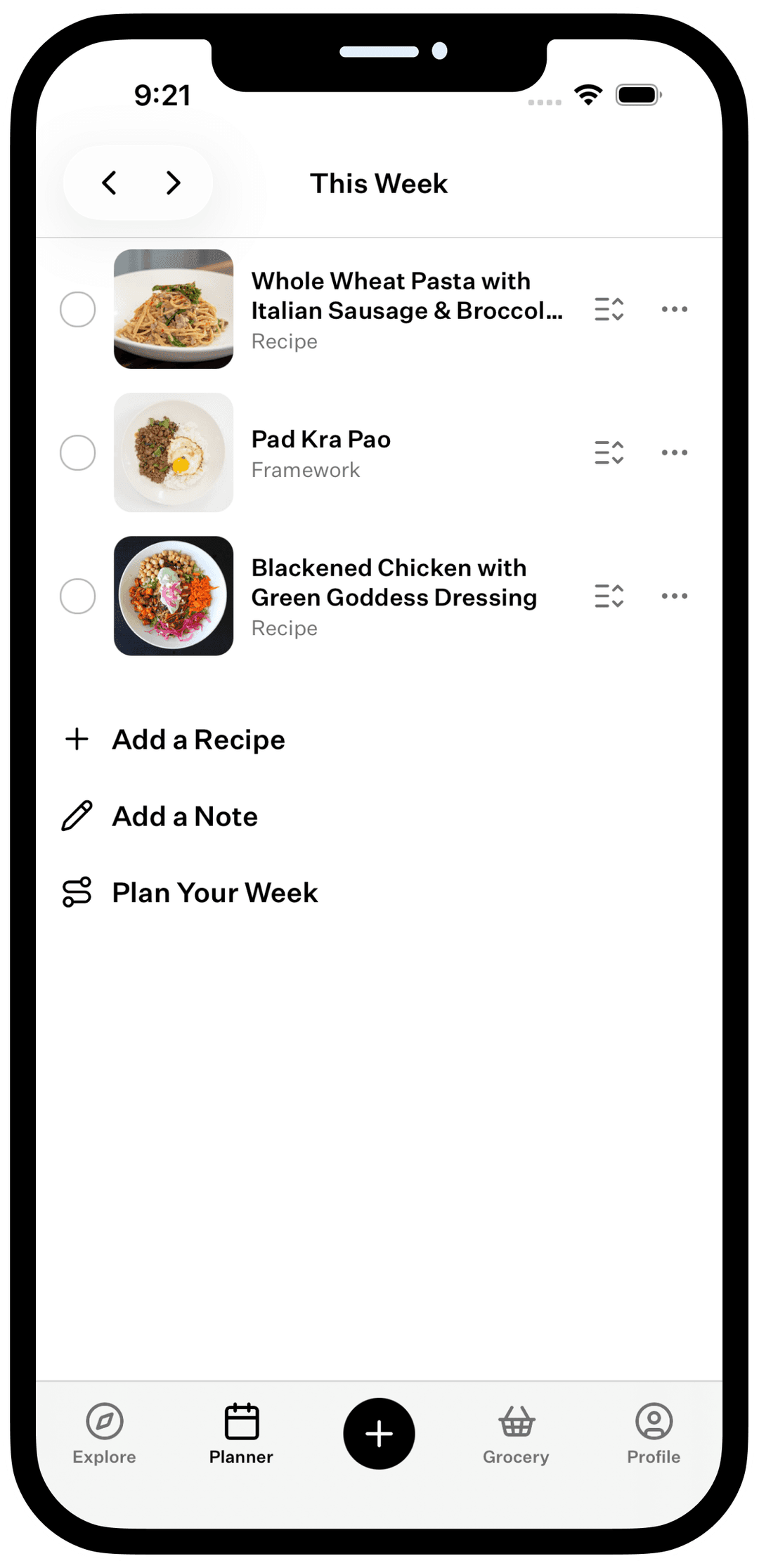 Cook Well app screenshot