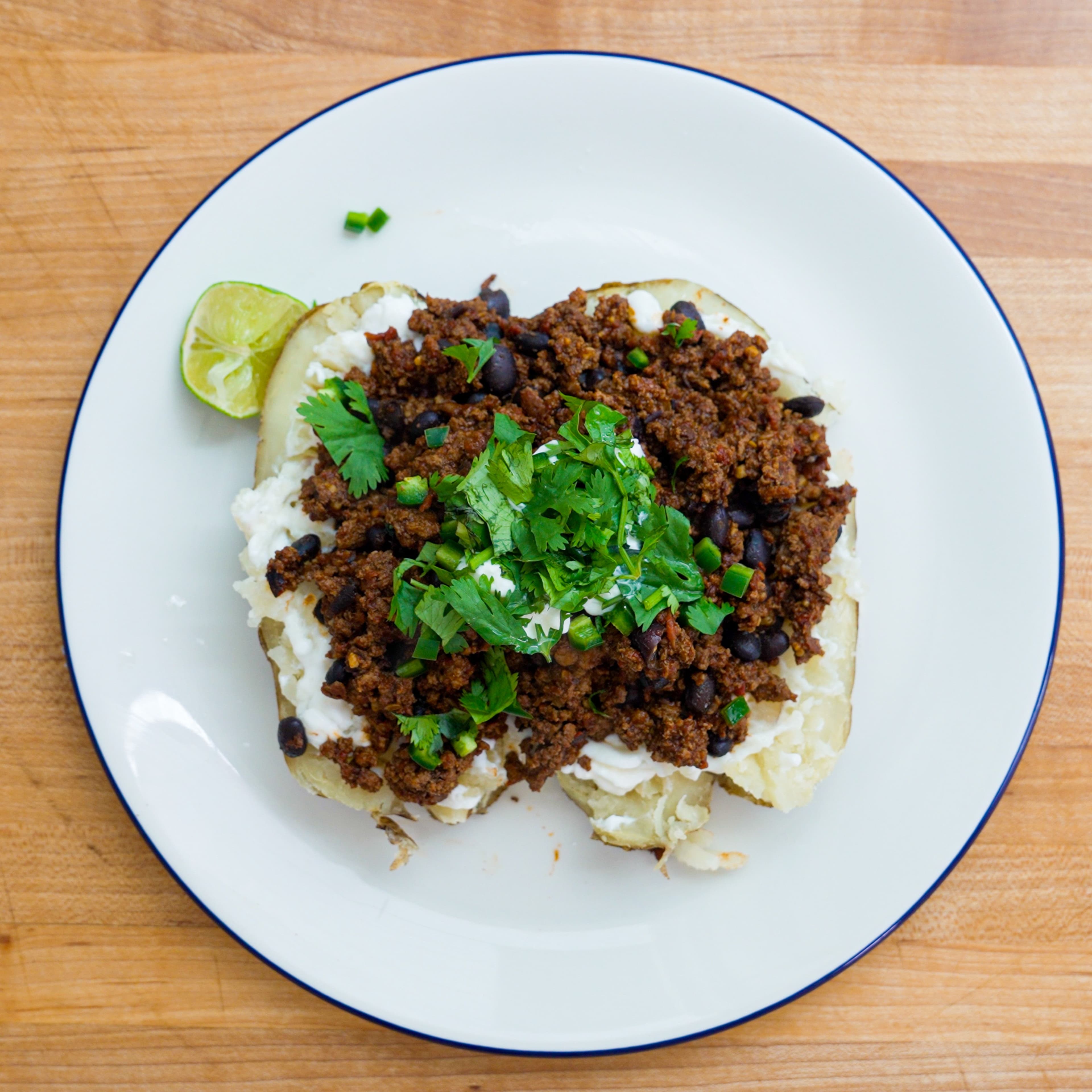 High Protein Baked Potato