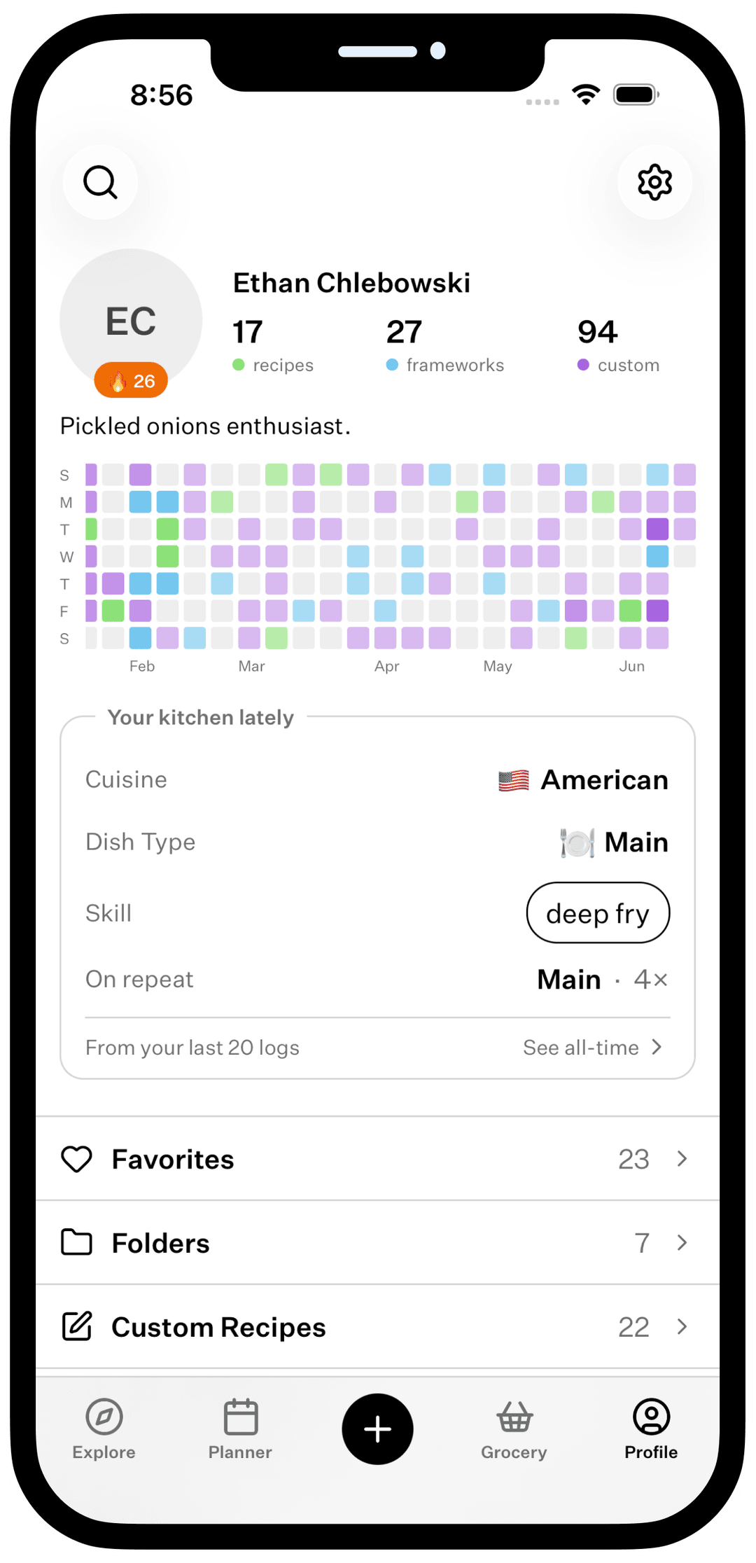 Cook Well app screenshot