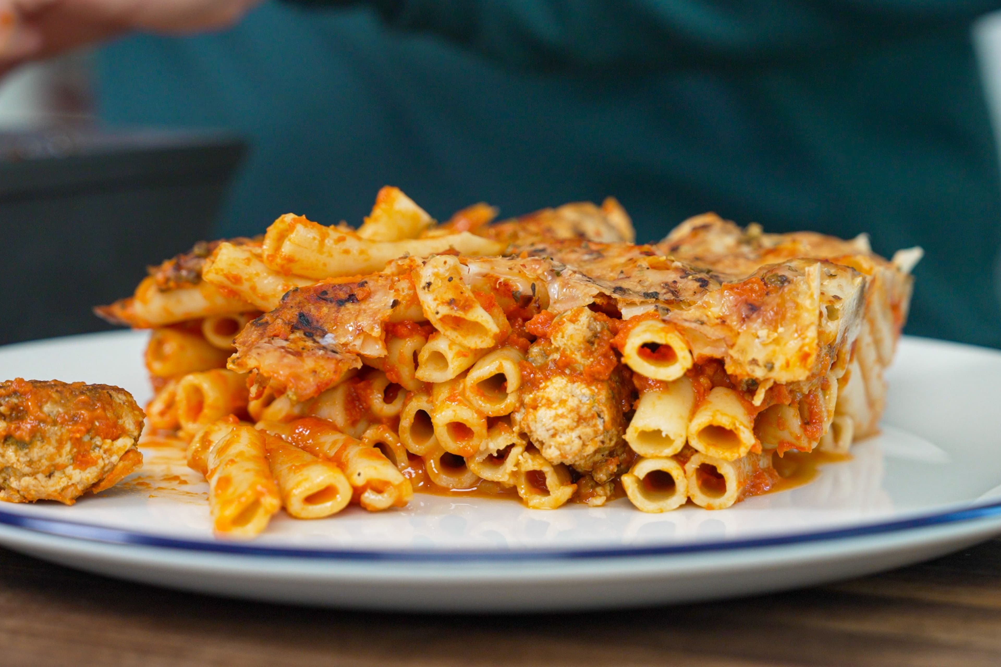 High Protein Baked Chicken Ziti
