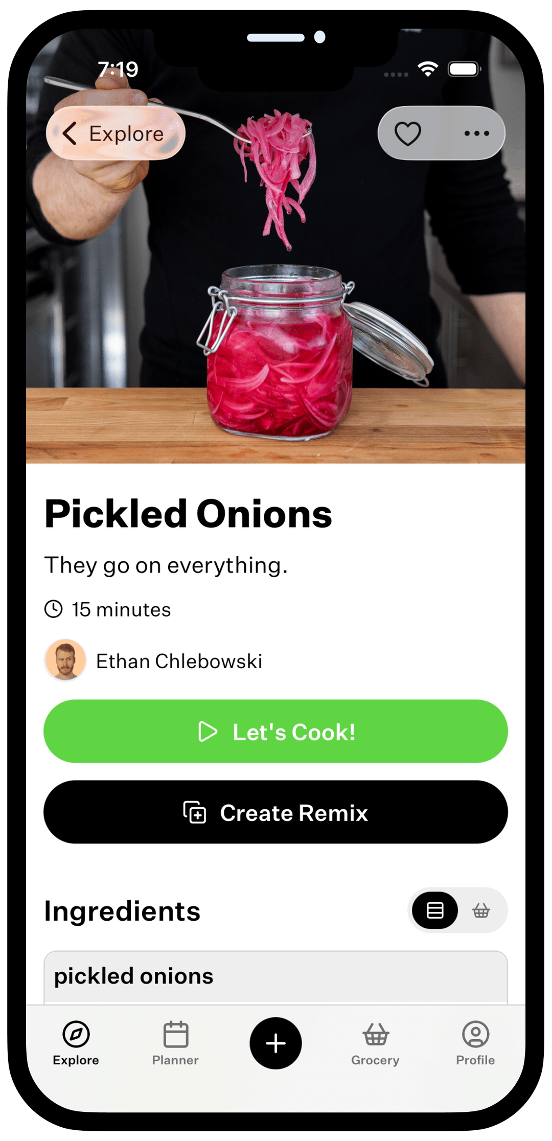 Cook Well app screenshot