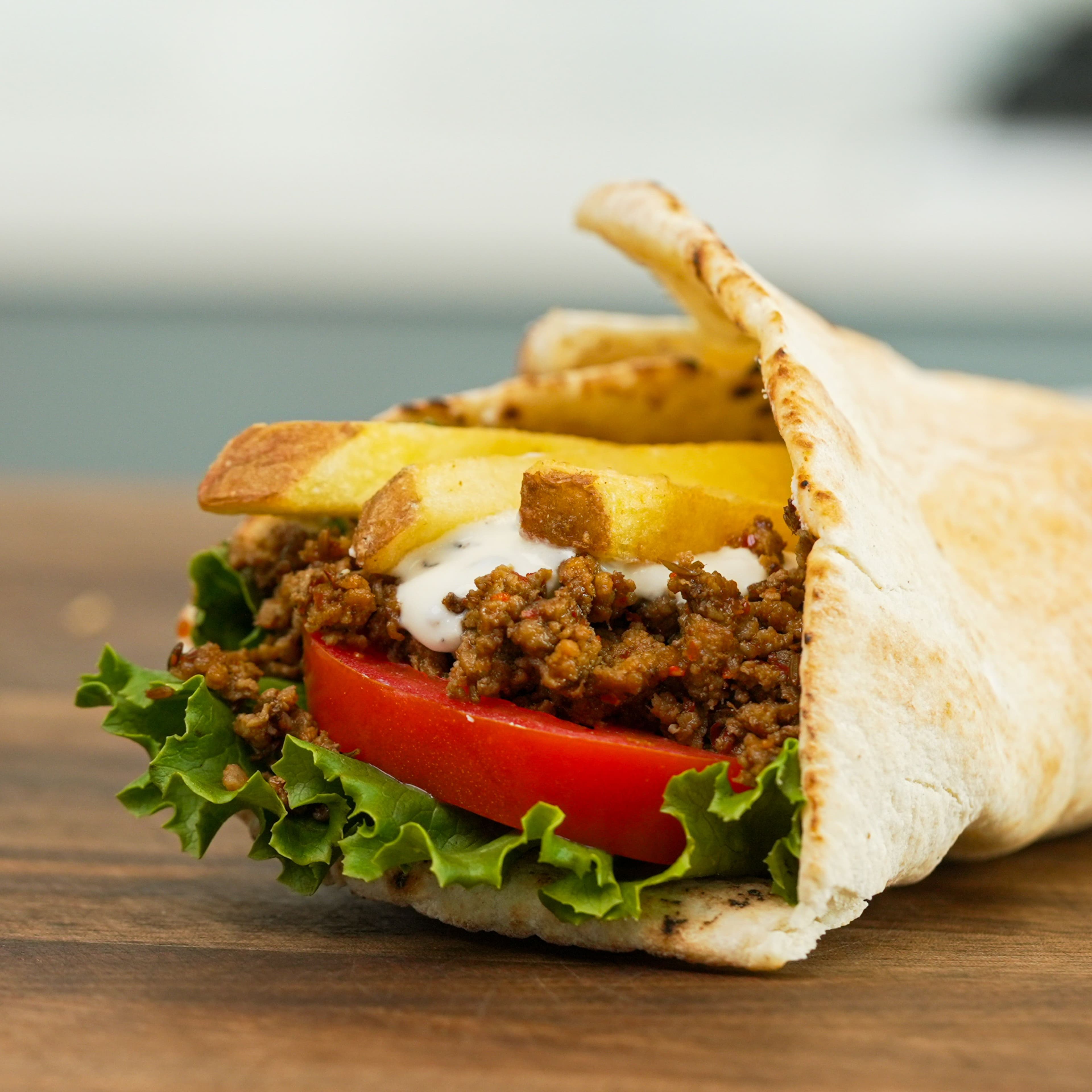 Spicy Cumin Lamb Wrap