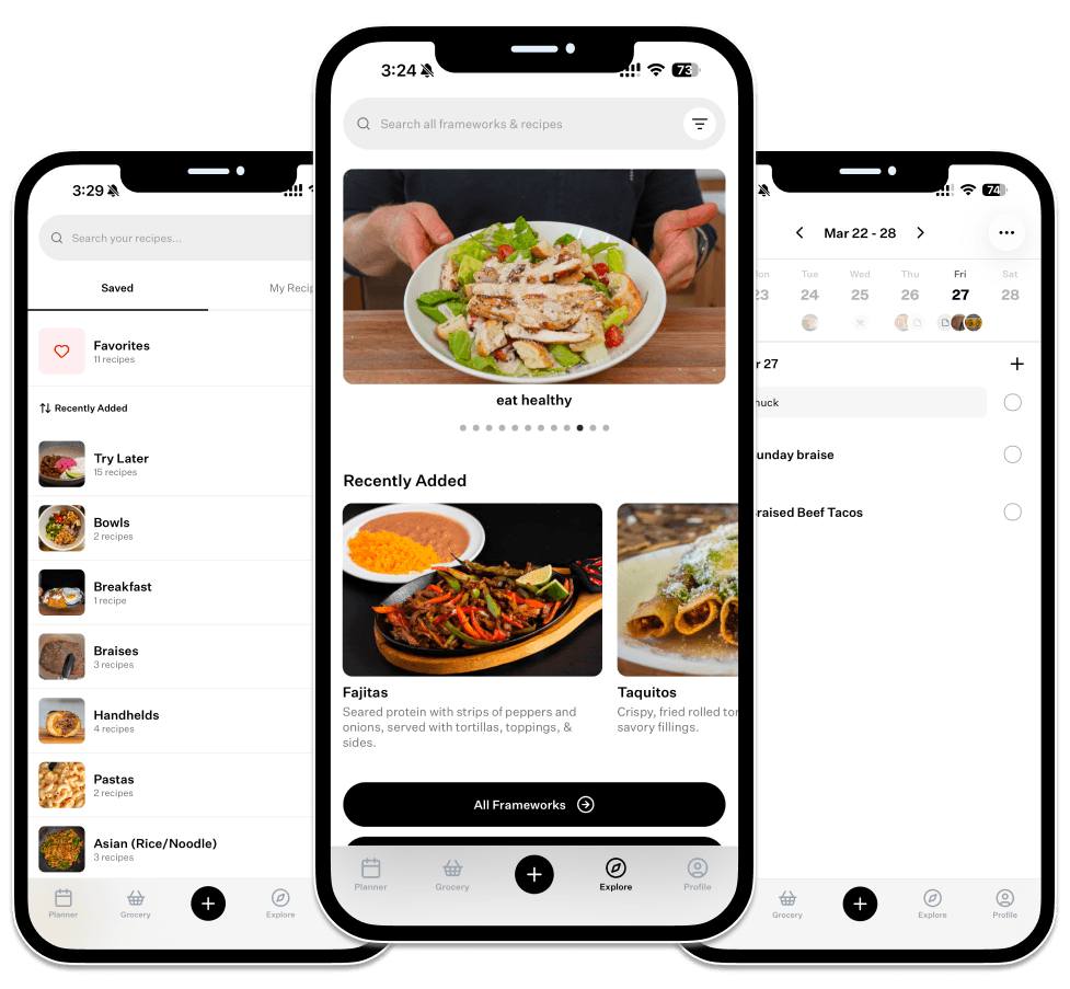 Cook Well app screenshots