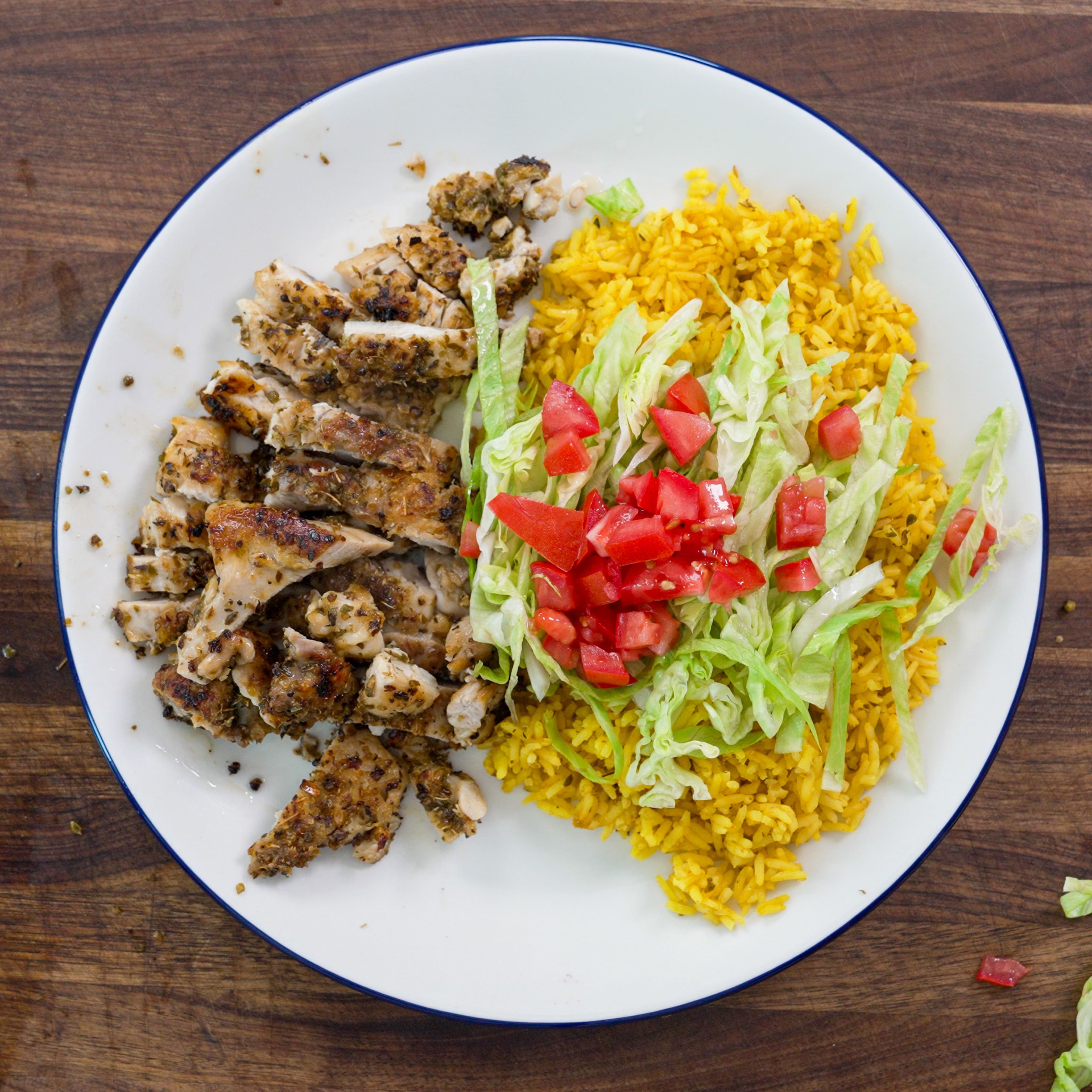 Oregano Crusted Chicken Thighs