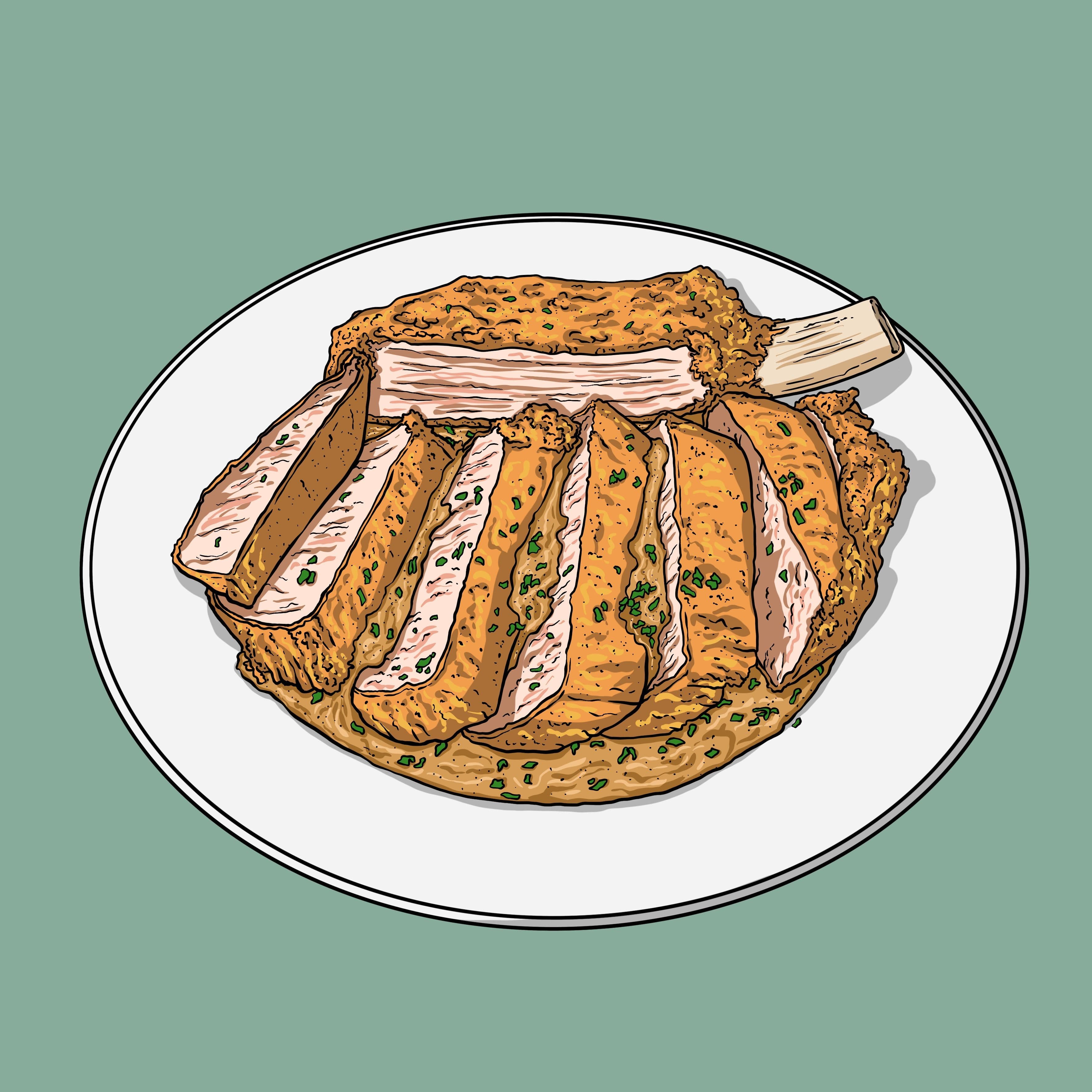 Pork Chop with Pan Sauce
