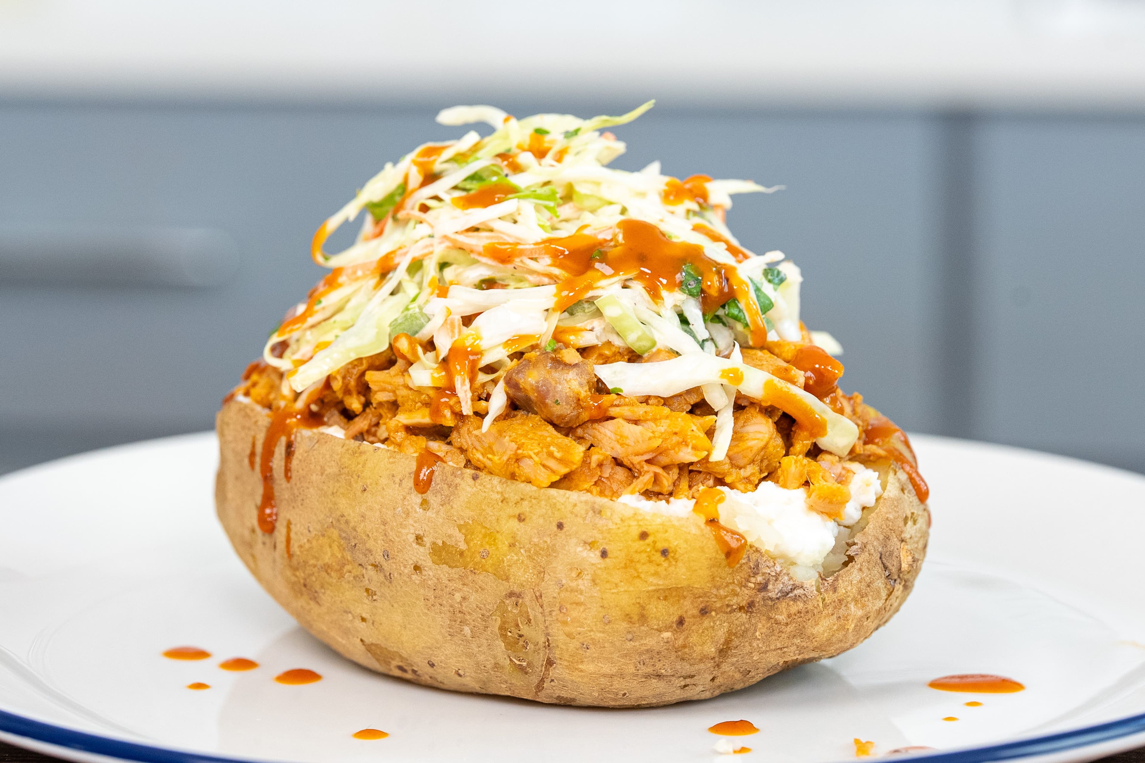 Pulled Pork & Slaw Baked Potato