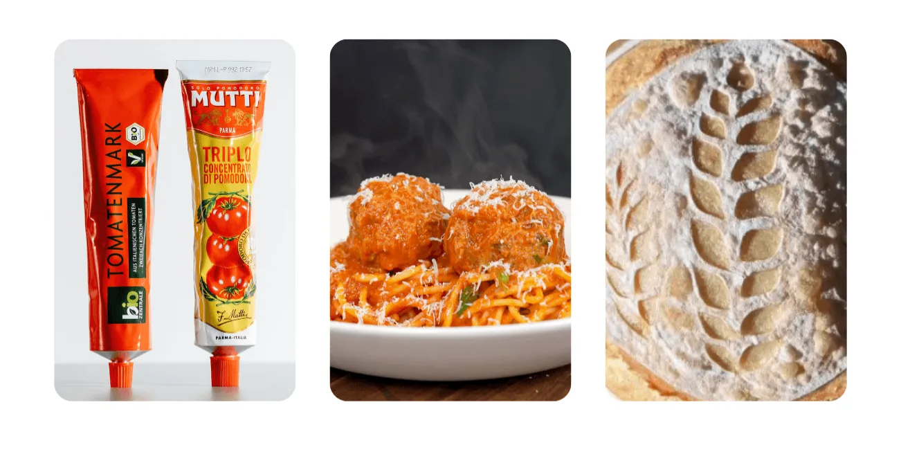 Using tomato paste (always buy the tube)