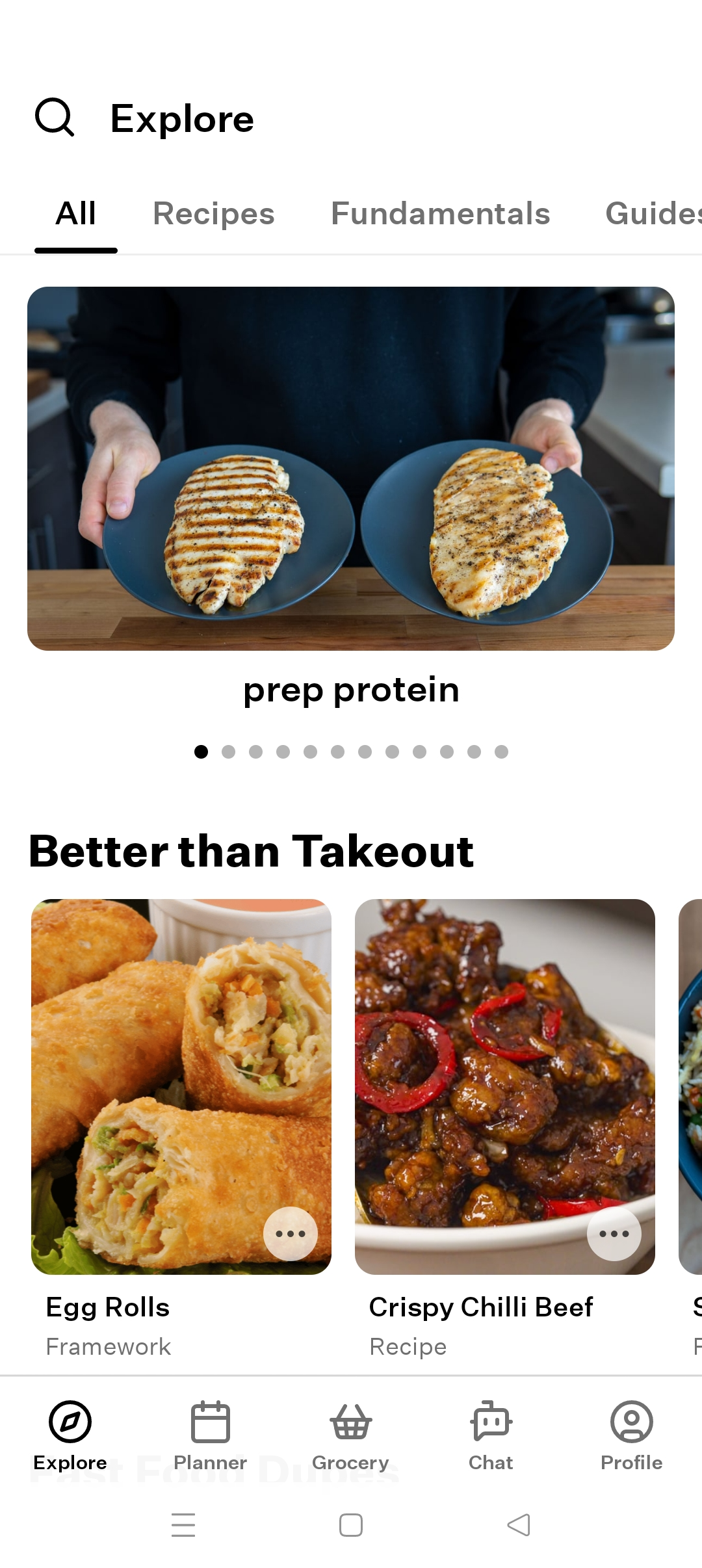 Cook Well on an Android phone